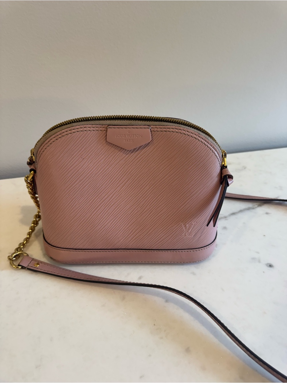 Louis Vuitton Blush Pink Epi Leather Crossbody Bag